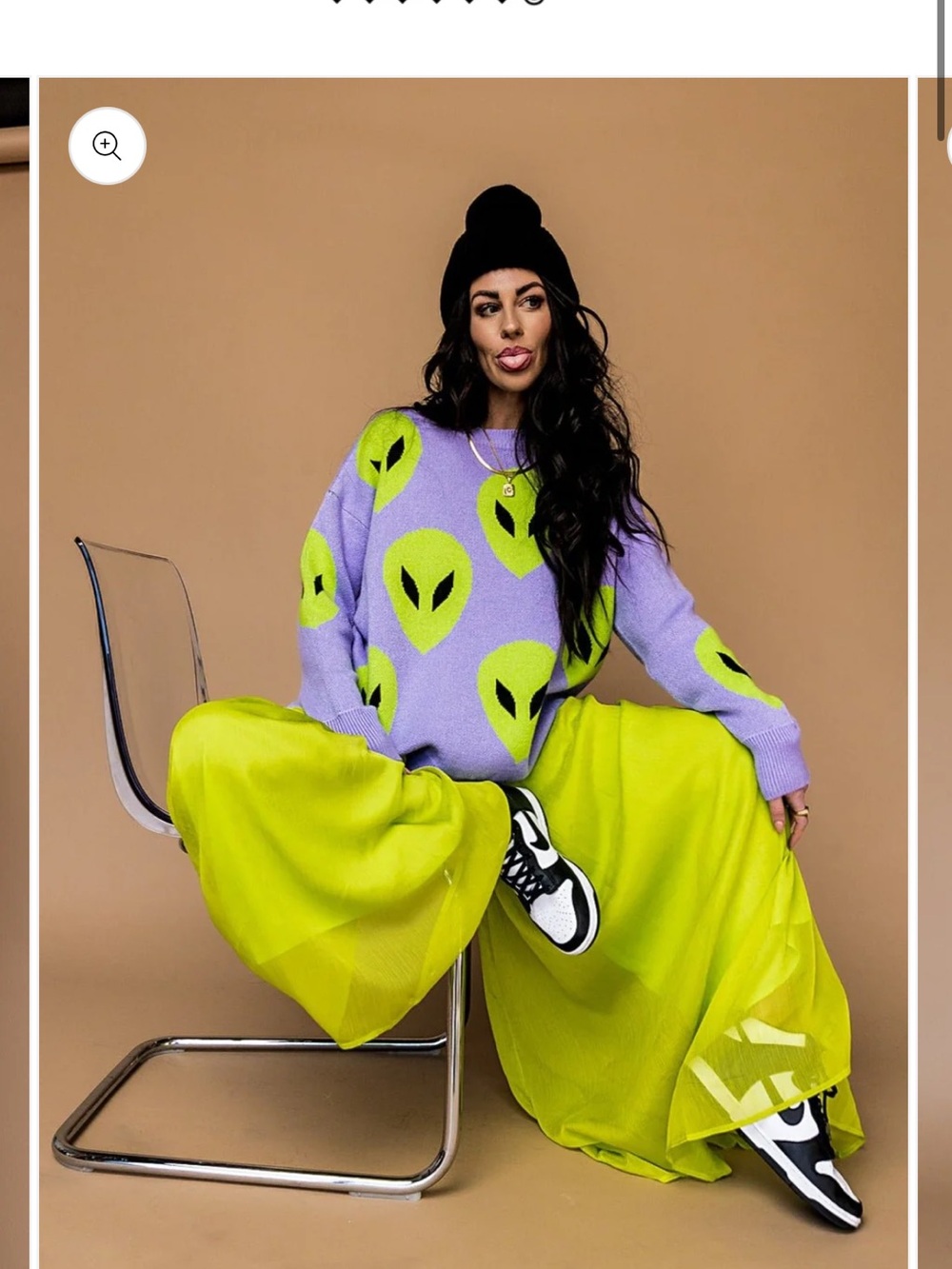 Dressed in lala alien sweater